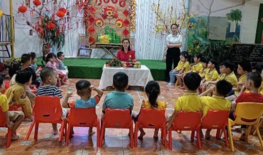 GIÁO DỤC TRẺ EM THÔNG QUA NGÀY TẾT CỔ TRUYỀN