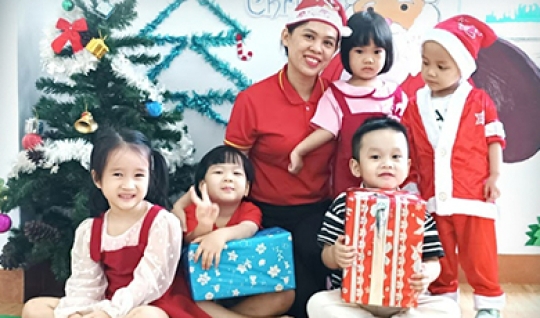 Hoạt động đón lễ giáng sinh tại trường